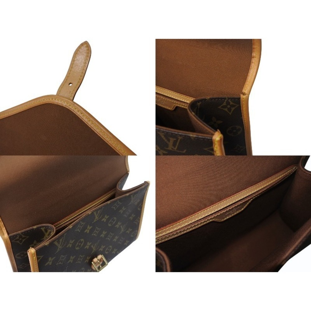 LOUIS VUITTON shoulder handbag Bernia Monogram canvas leather brown - Picture 9 of 9